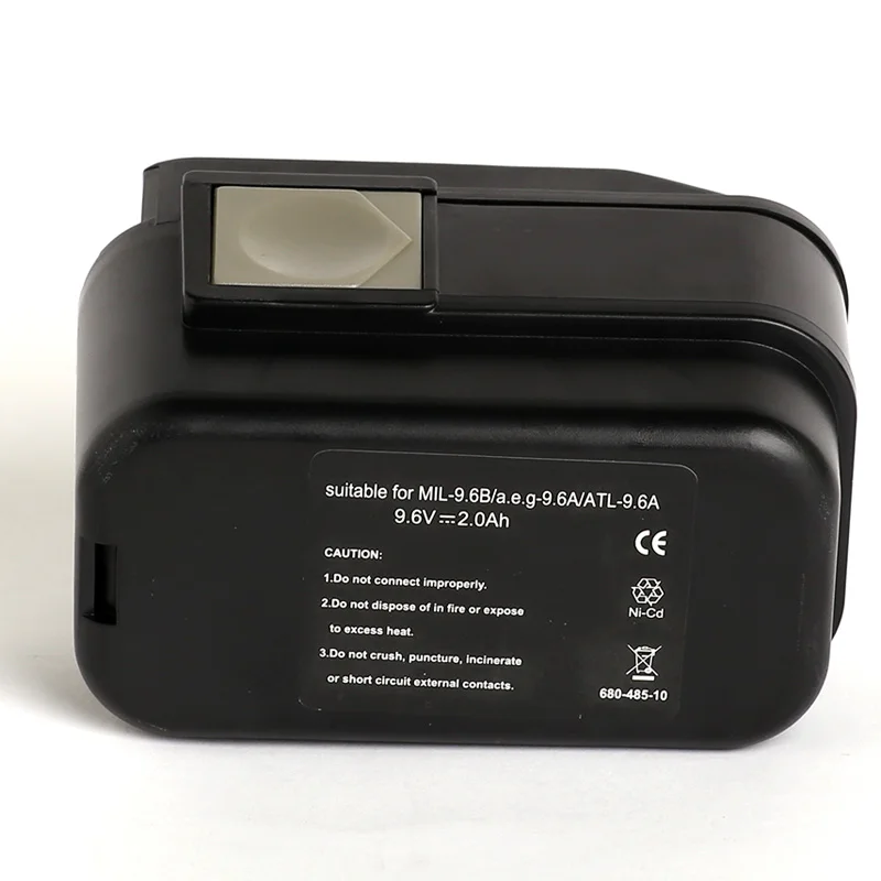 Для Milwaukee Mil 9 6 V 2000mAh аккумулятор B9.6 BXS9.6 MX9.6 PES T Best9.6X Best9.6Super BS2E9.6T PCS6T|batteries batteries|battery