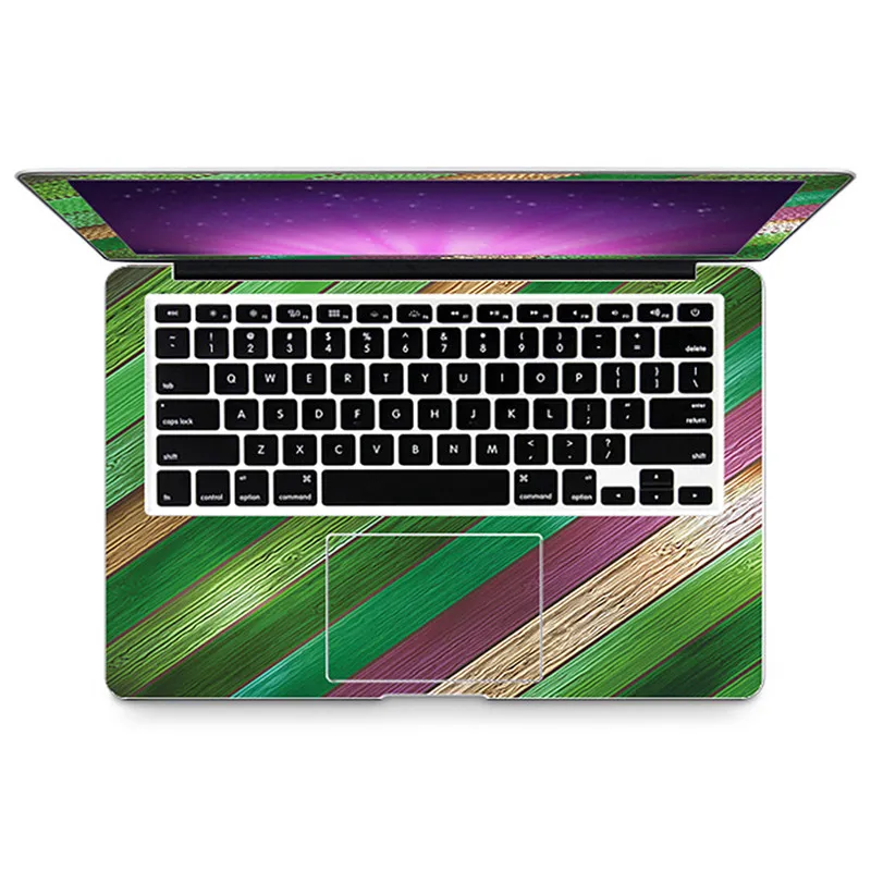 Деревянная краска, наклейка для ноутбука, наклейка на кожу для MacBook Air Pro retina 1" 12" 1" 15", винил, Mac, чехол для ноутбука, Полностью покрывающий кожу