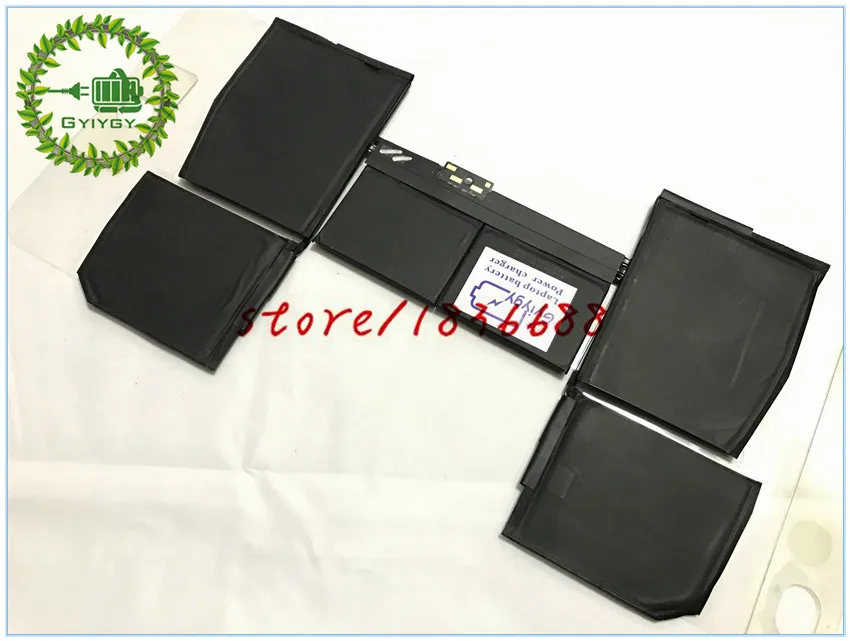 Аккумулятор GYIYGY A1527 7 55 в 5263 Вт-ч 2015 мАч A1705 для Apple macbook pro 12 дюймов A1534 (2016-год) MF855