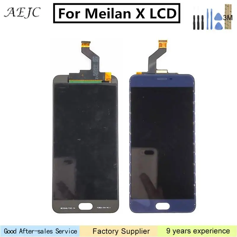 5 дюймов для Meizu Meilan X M3X M682Q ЖК дисплей с сенсорным дигитайзером в сборе запасные