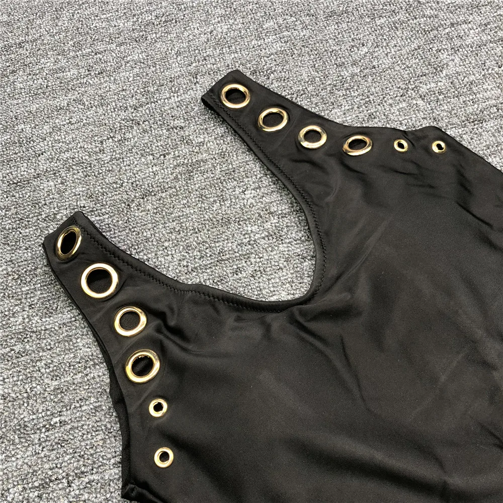 EVAW черный цельный купальник женский Купальник Одежда для пляжа Бикини 2019