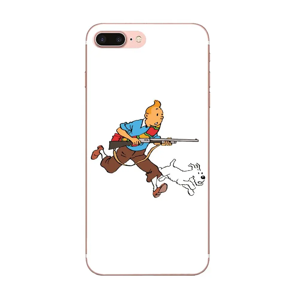 Роскошный Забавный Tintin And Snow для Xiaomi Redmi Note 2 3 3S 4 4A 4X 5 5A 6 6A Pro Plus | Мобильные телефоны