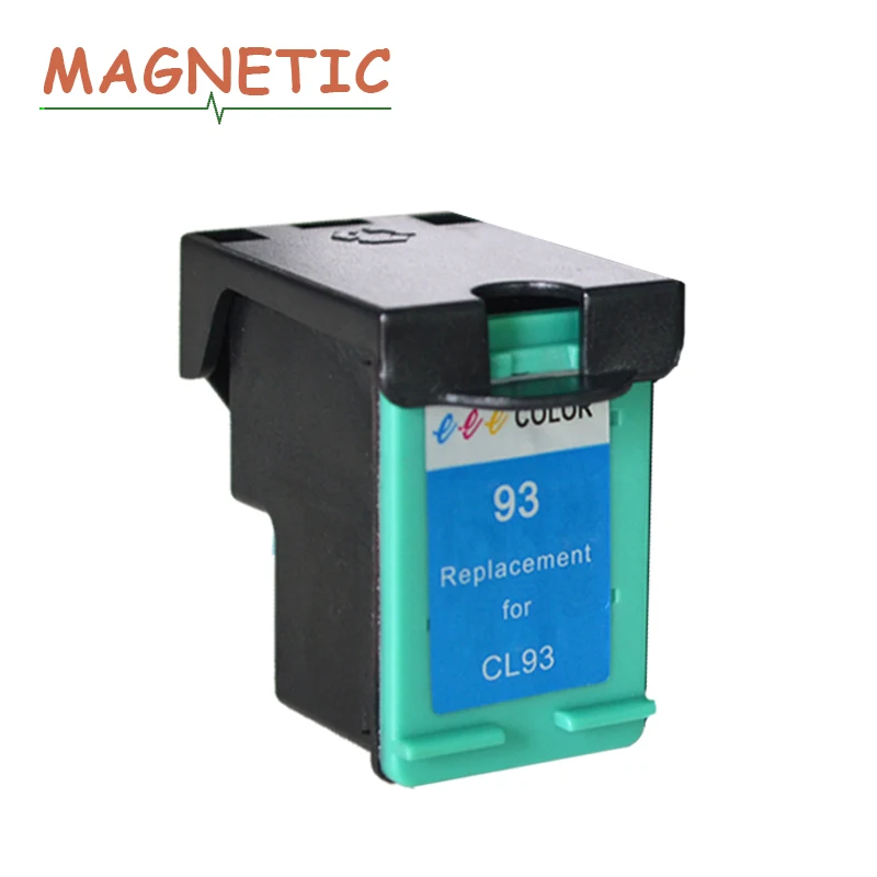 Магнитный совместимый картридж 93 цветов для HP93 Deskjet 5420 5420v OfficeJet 6310 6310v PhotoSmart 3125 3135
