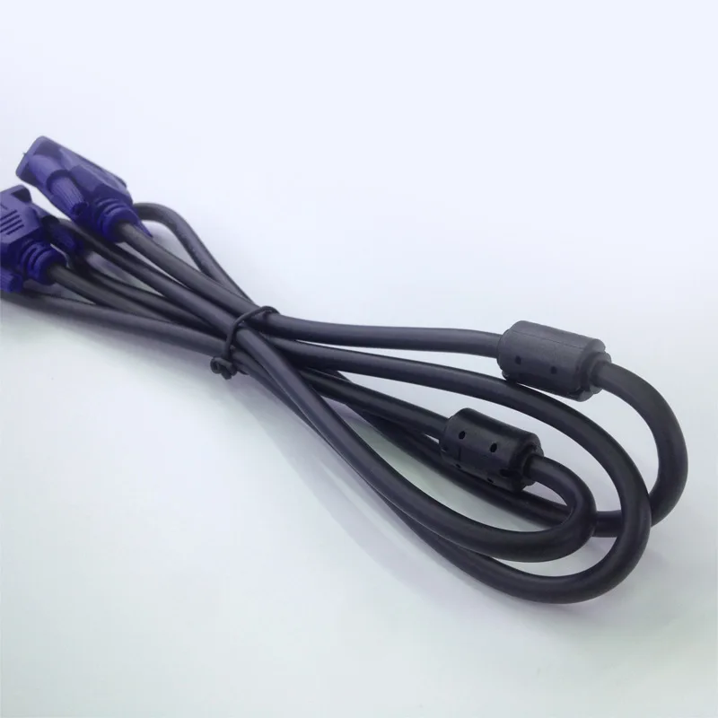 Бесплатная доставка Высокое качество 1 5 м VGA3 + 2 HD дисплей Видео 15 контактов VGA
