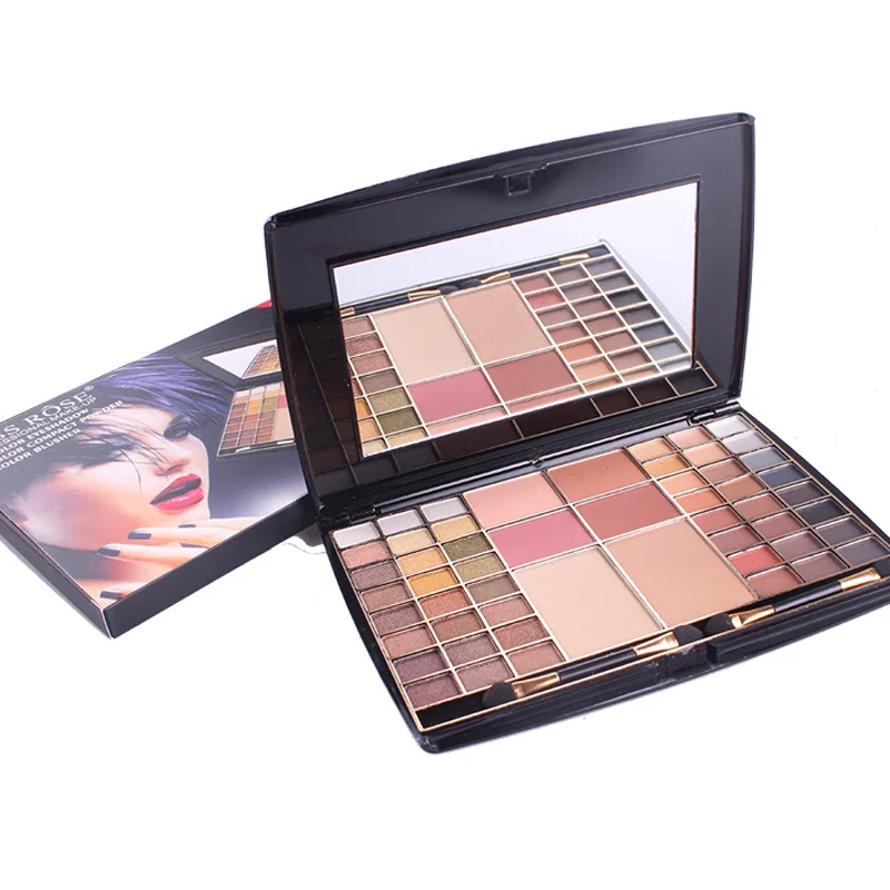 MISS ROSE новая многоцветная телесная цветная Косметика поднос для теней век Румяна