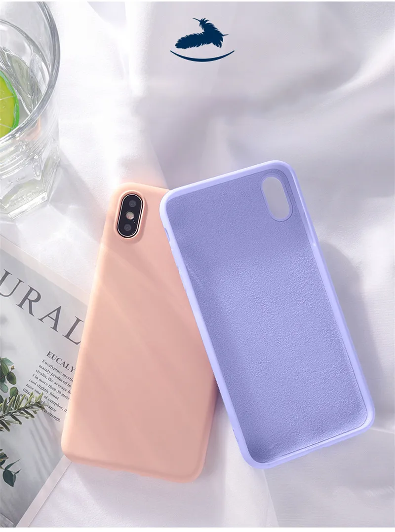 Роскошный мягкий силиконовый чехол для iPhone XS Max XR X 10 iPhone 8 7 8Plus 7Plus iPhone 6S 6 S 6Plus