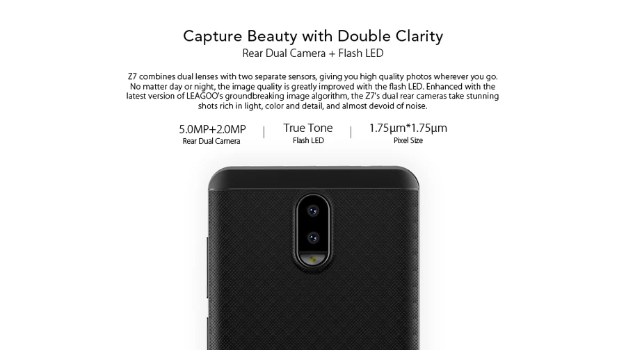 LEAGOO Z7 4G LTE мобильный телефон 5," Android 7,0 SC9832A четырехъядерный 3000 мАч 1 ГБ ОЗУ 8 Гб ПЗУ двойная тыловая камера Две sim-карты