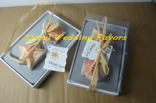 (20Pcs/lot=10boxes) Beach theme Wedding decoration gifts of Seashell and starfish ceramic salt pepper shakers Party Favors | Дом и сад