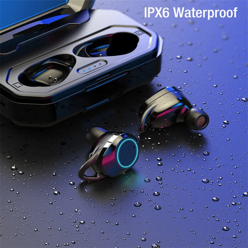 Bluetooth 5 0 TWS наушники X6 Hi Fi стереозвук с микрофоном громкая связь шумоподавление
