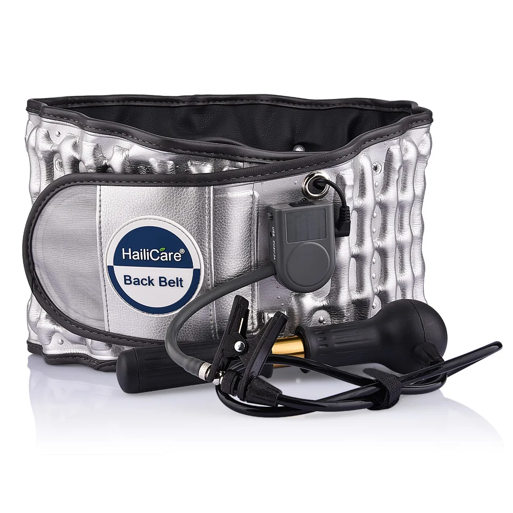 Улучшенная версия поддерживающий пояс для тяги облегчения боли в спине надувной