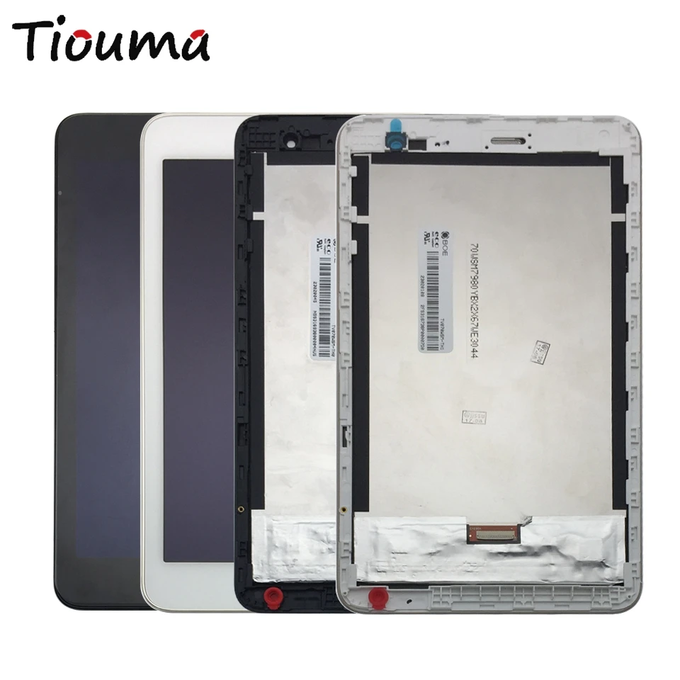Для huawei Honor Play MediaPad t1 701 T1 701U Замена с рамкой ЖК дисплей Дисплей Сенсорный экран
