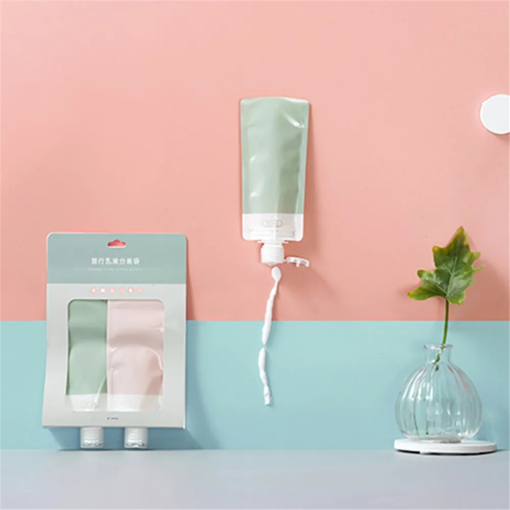 2 шт./компл. переносная бутылка для душа и шампуня жидкого очищающего средства