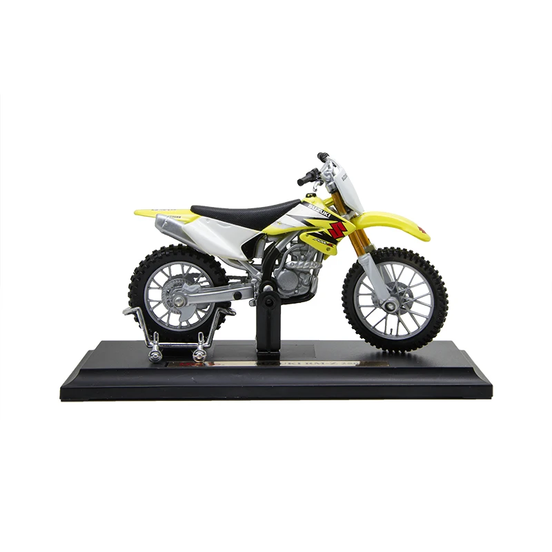 Модели мотоциклов Maisto 1:18 SUZUKI RMZ250 пластиковые миниатюрные Гоночные Игрушки для RM
