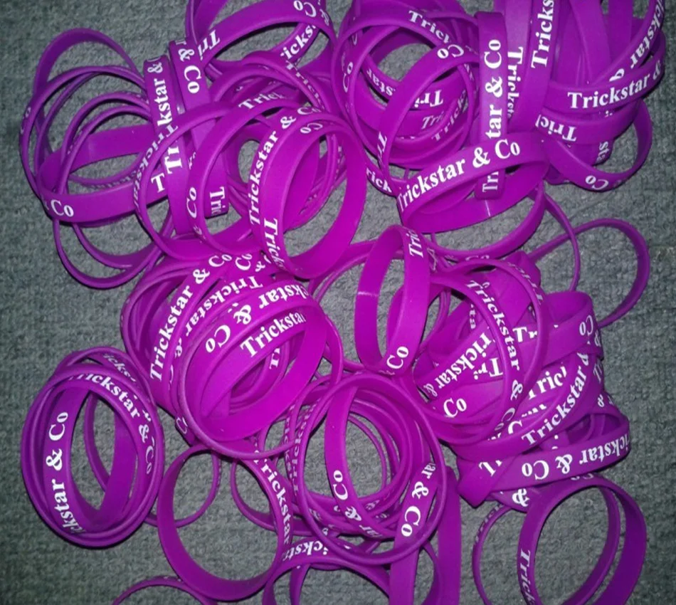 

free shipping custom solid black silicone bangle with yellow logo or text screen printed silicone wristband bracelet 100pcs/lot