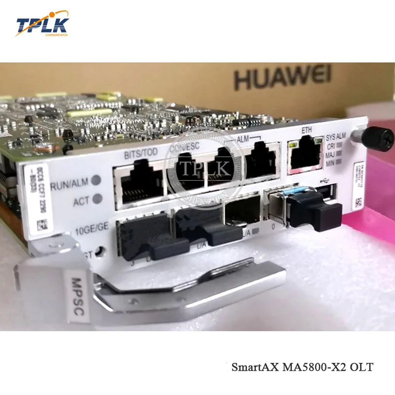 Горячая продажа MA5800T X2 10GE FTTH EPON GPON OLT Opitcal линейный терминал устройство с 1 * MPSC PISB AC +