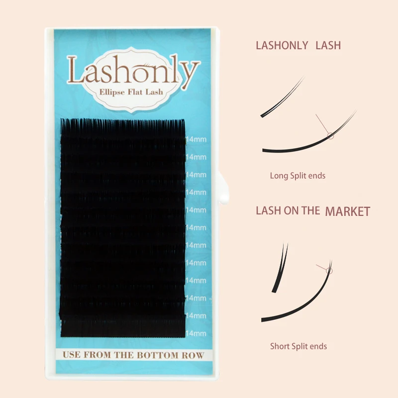 Новые матовые плоские накладные ресницы отдельные норковые мягкие Эллипсы