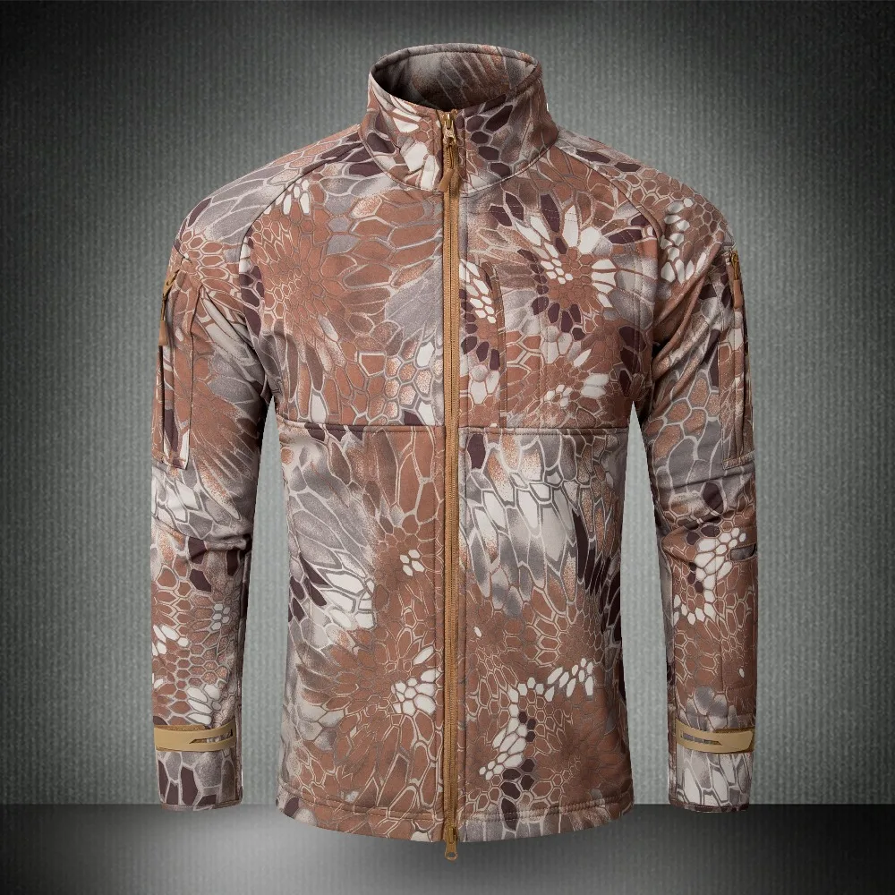 2016 камуфляжная куртка из мягкого материала/куртка в военном стиле материала