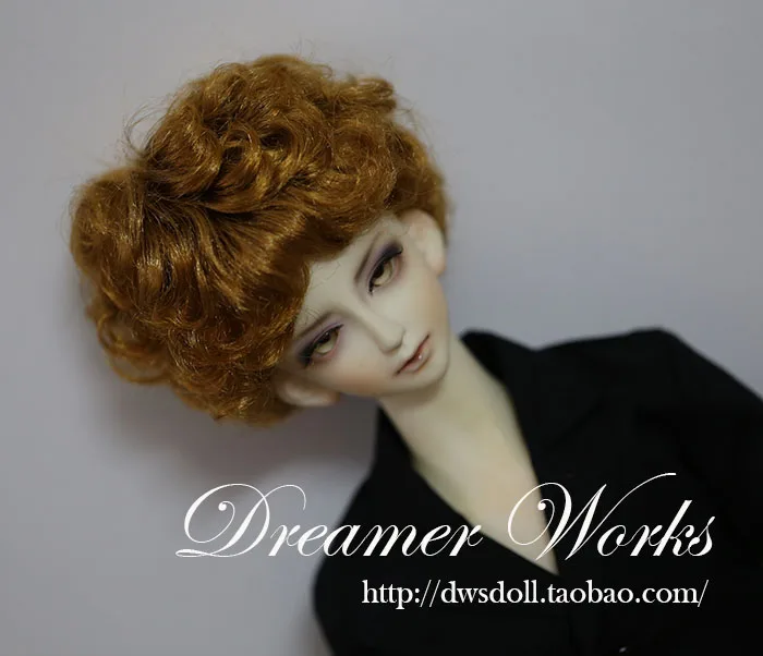 1/6 1/4 1/3 весы BJD парик короткие вьющиеся волосы для BJD/Аксессуары кукол SD не