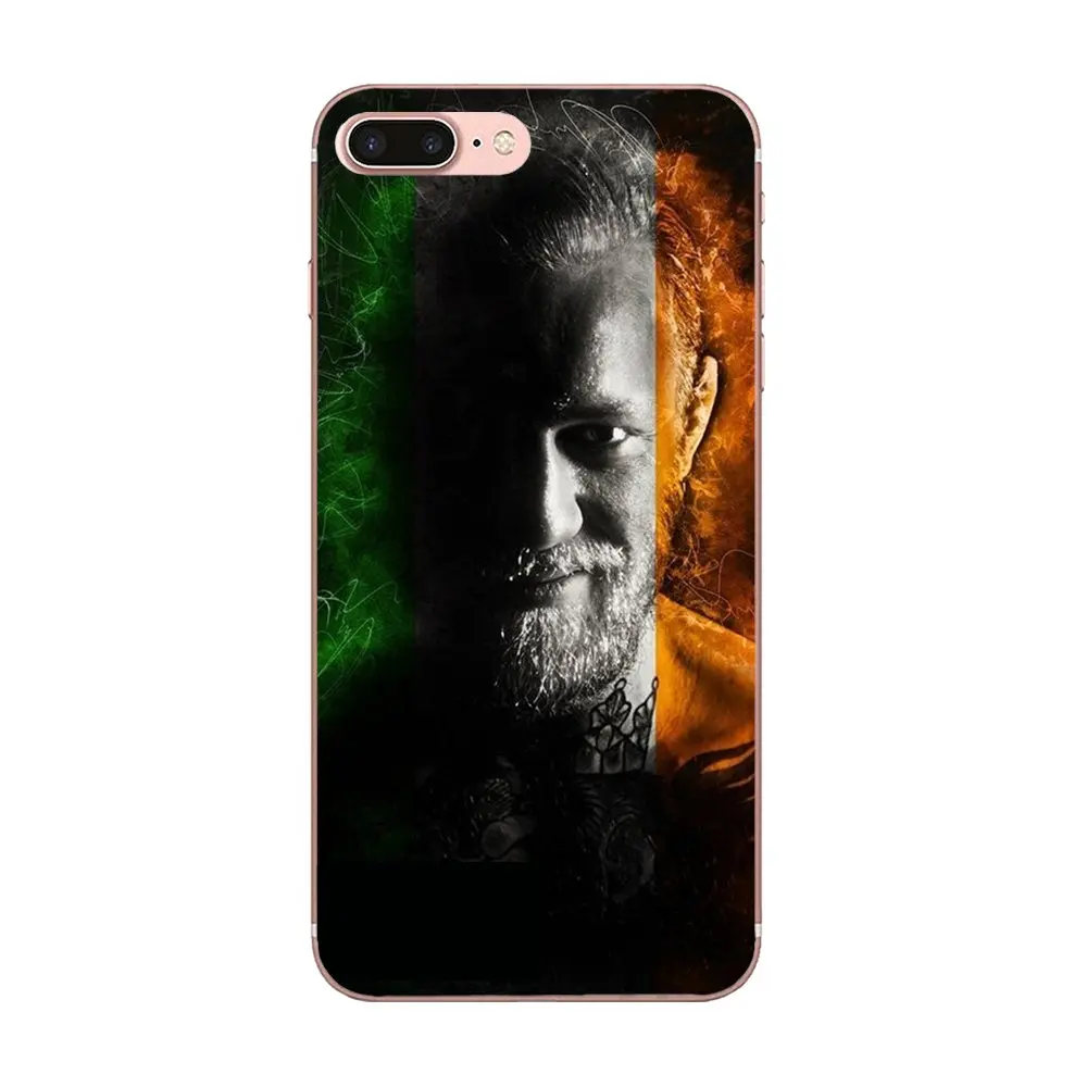 Мягкие чехлы для Samsung Galaxy Note 5 8 9 S3 S4 S5 S6 S7 S8 S9 S10 mini Edge Plus Lite Conor Mcgregor | Мобильные