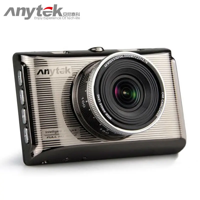 Anytek X6 3 ''Автомобильный видеорегистратор камера Full HD 1080 P Dash Cam g сенсор ночного