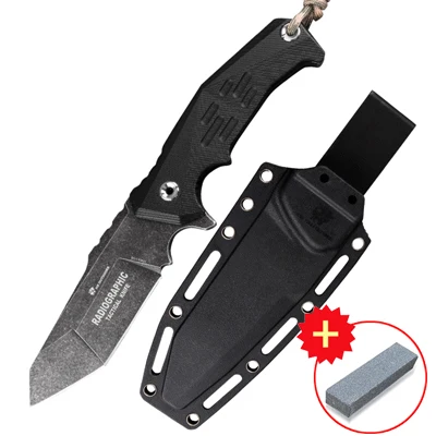 D-182A HX dotdoores D-182A прямой нож наружный тактический нож для выживания с EDC нож для кемпинга Прямые ножи - Цвет: D-182A