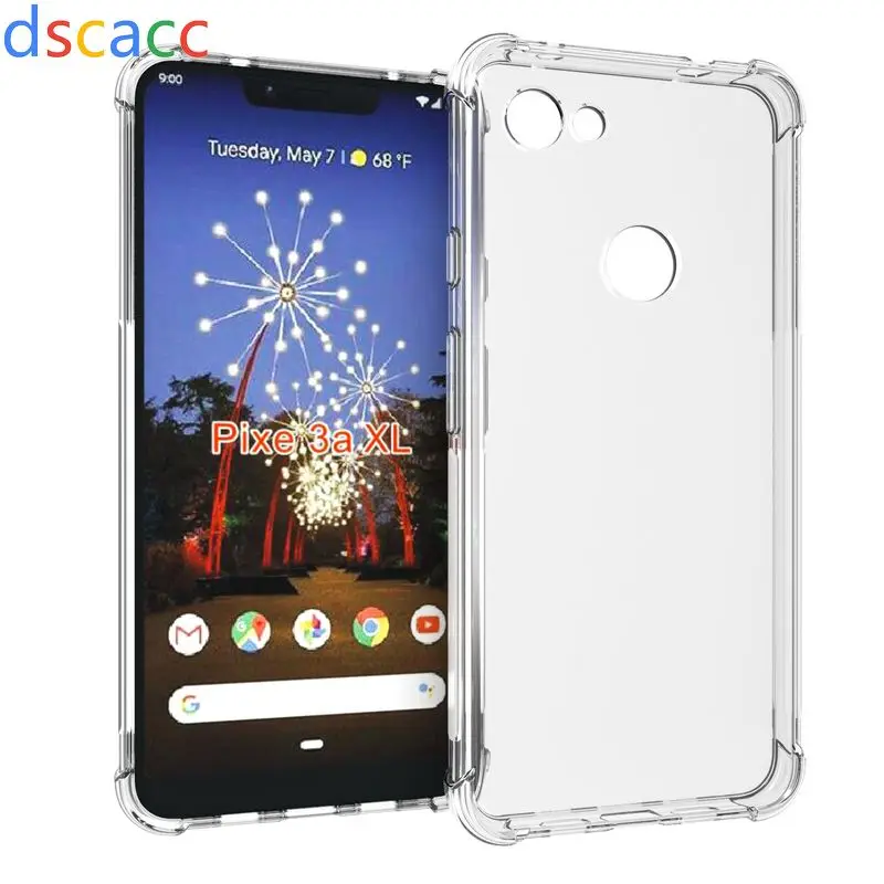 DSCACC воздушная подушка амортизирующая матовая боковая крышка из ТПУ для Google PIXEL 4XL