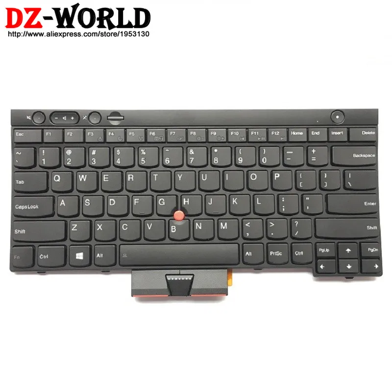 

New/Orig US English Keyboard for Thinkpad L430 L530 T430 T430i T430S T530 T530i W530 X230 X230i X230T 04X1315 04X1201 04X1277