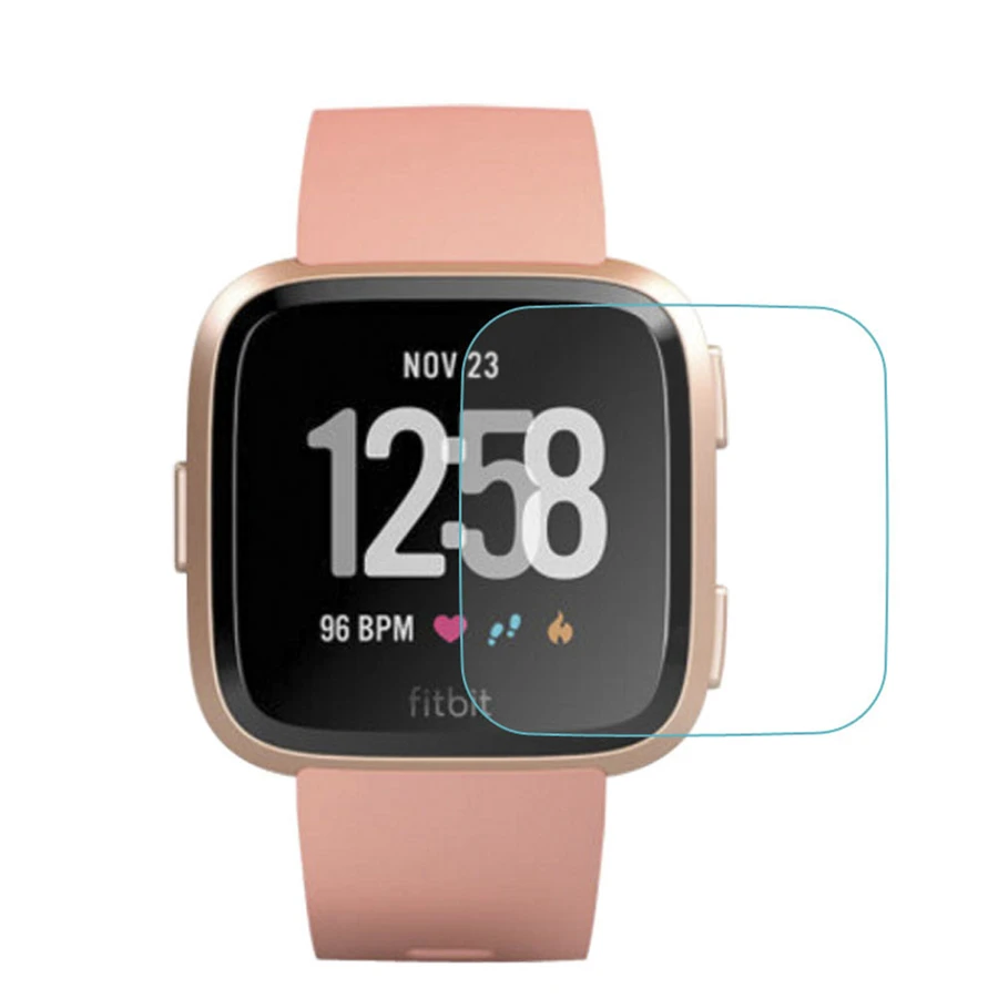 2/5 шт Защитная пленка для экрана для Fitbit Versa Защитная пленка для экрана из закаленного стекла для Fitbit Versa аксессуары для умных часов