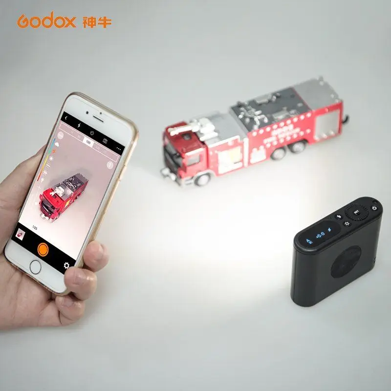 

In Stock Godox A1 Smartphone Flash System 2.4G Wireless Flash Trigger Constant LED light for iPhone 6s iPhone 7