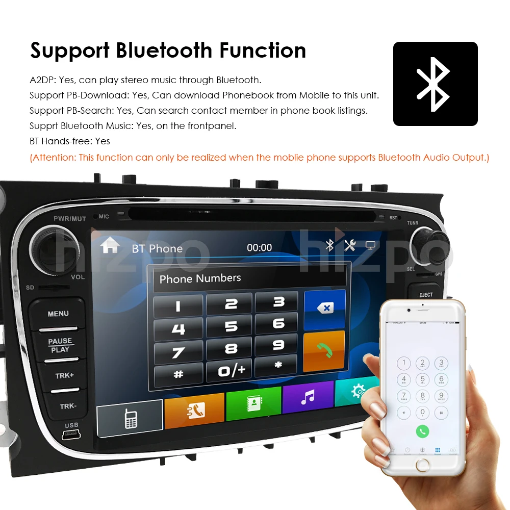 Двойной 2 Din Автомобильный dvd-плеер gps Navi для Ford Focus Mondeo Galaxy 2007-2012G аудио Радио стерео головное устройство BT DAB+ RDS Can-Bus