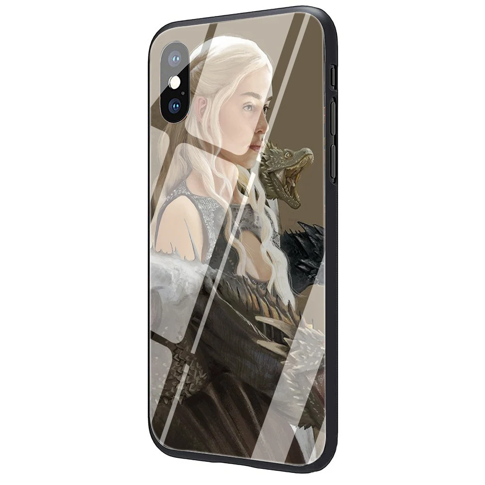 Чехол из закаленного стекла для iPhone 5 5S 6 6s Plus 7 8 Plus X XR XS 11 Pro Max - Цвет: G11