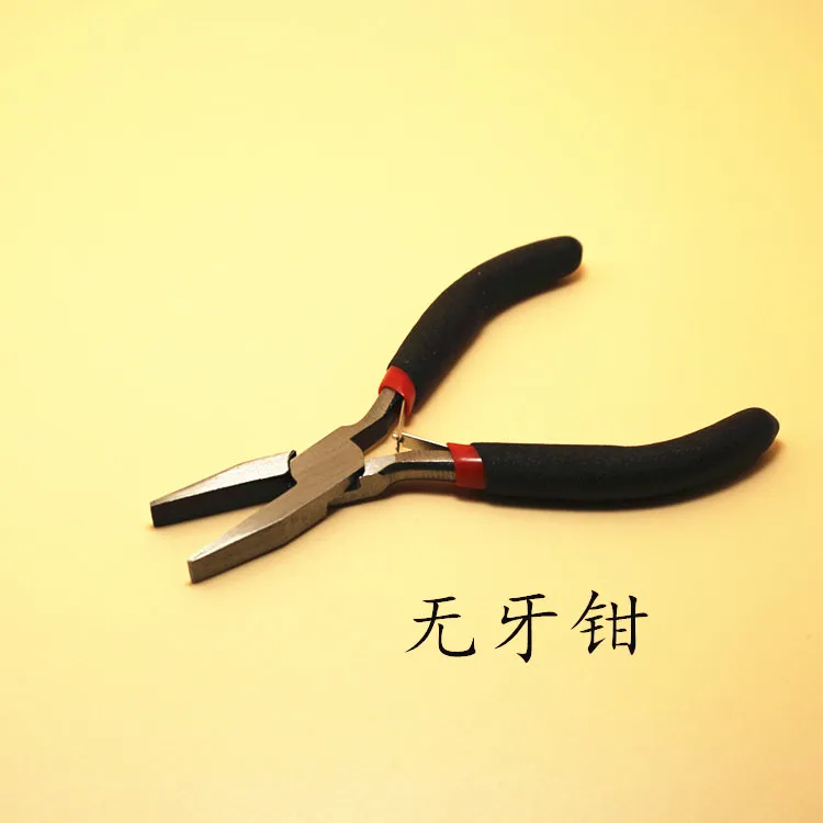 DIY кожаные инструменты беззубые плоскогубцы игольчатые ручной работы для