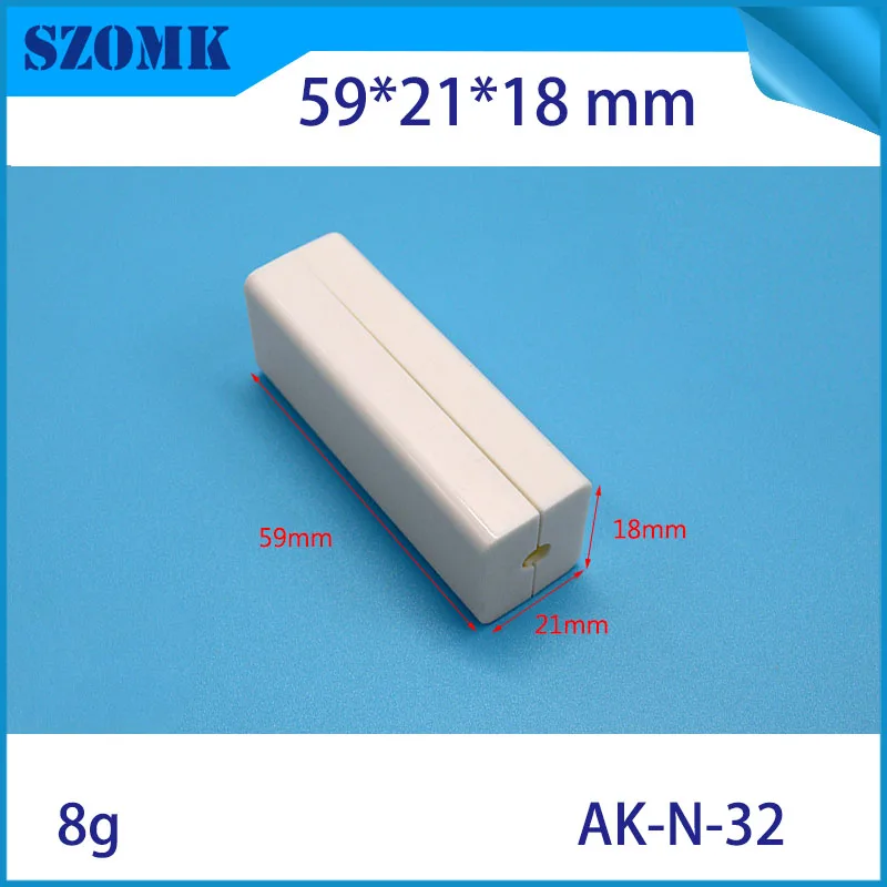Пластиковый корпус переключателя 59*21*18 мм пластиковый коробка szomk пластиковая