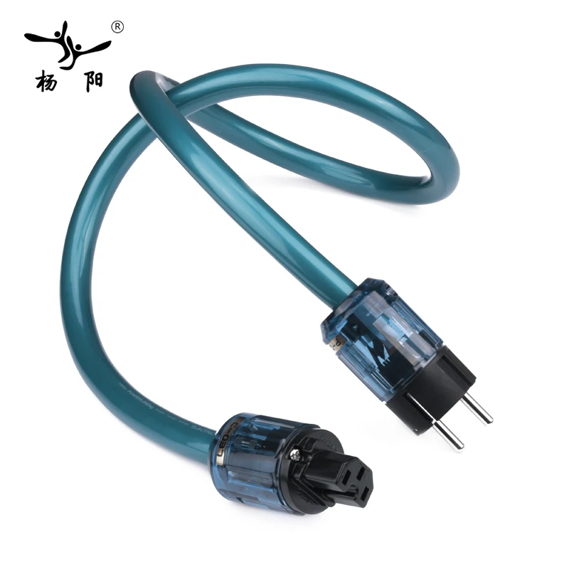 YYAUDIO ORTOFON N8 кабель питания Hi Fi с европейской вилкой высокопроизводительный 037 для