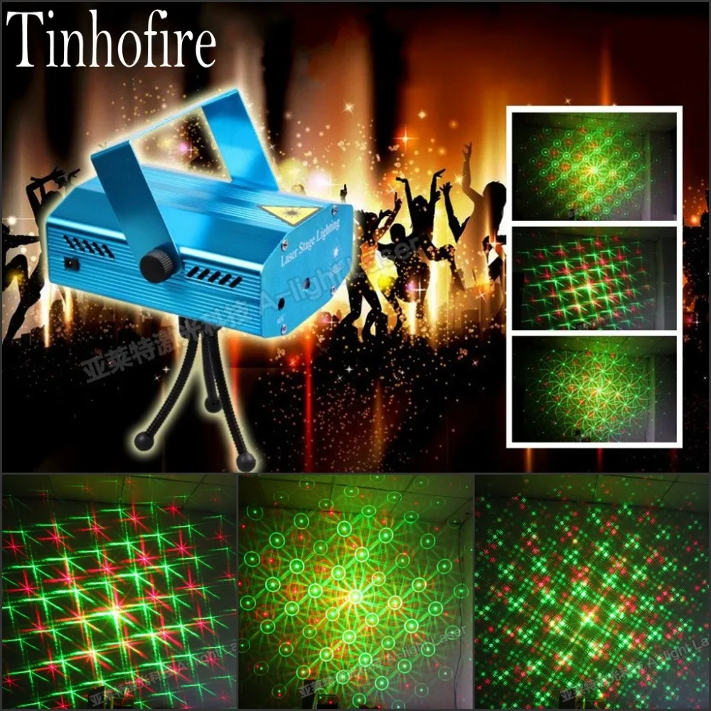 Tinhofire A 04G(YK) с дистанционным управлением мини светодиодная сценическая лампа