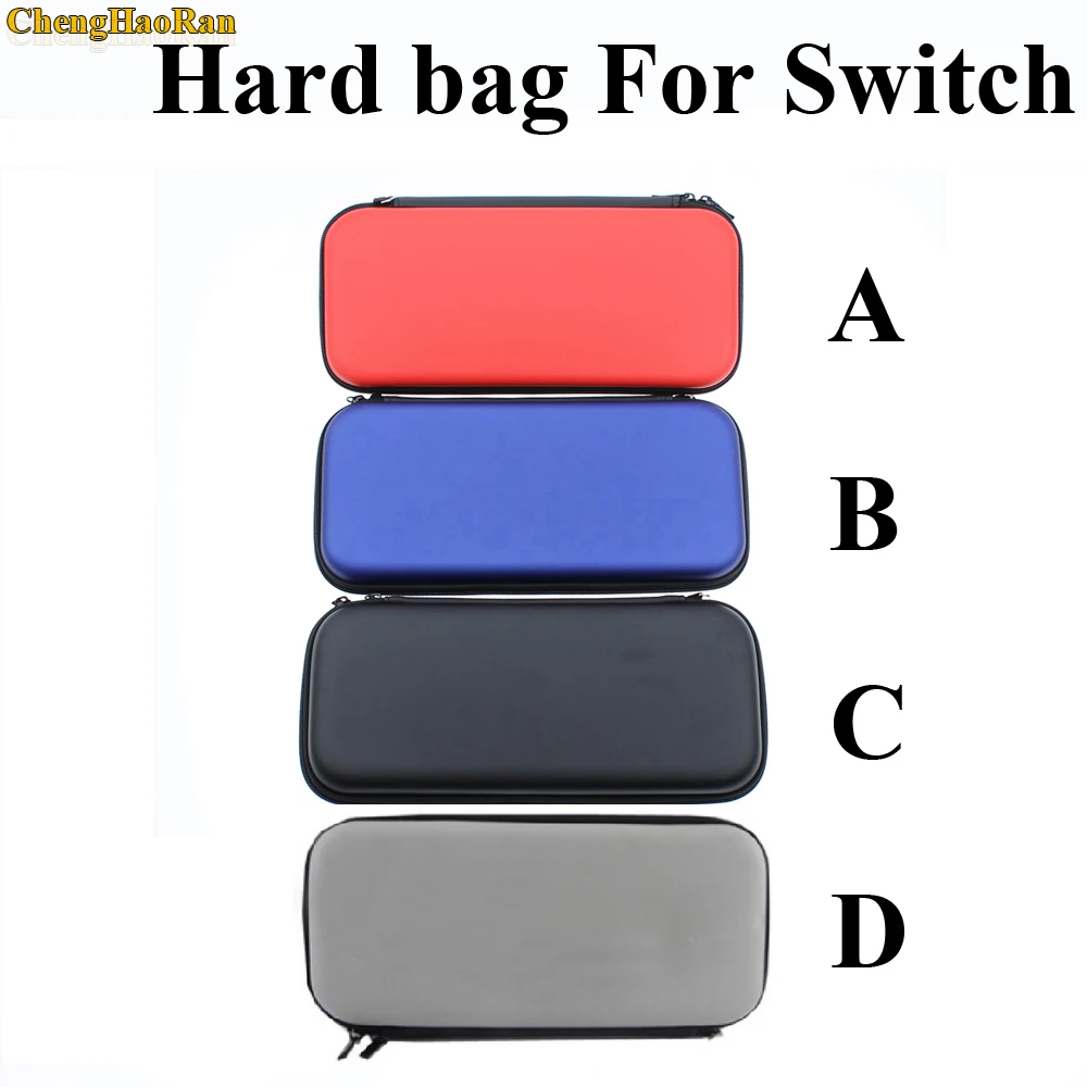 

ChengHaoRan Portable Hard EVA Storage Zip Carry Case Protective Holder Game Console Shell Pouch For Nintendo Switch NS Console