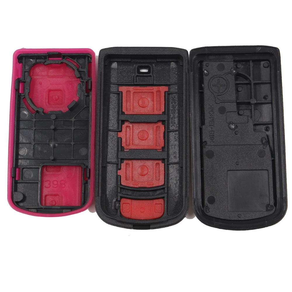

KEYECU 5X Replacement Smart Remote Key Shell Case Fob for Mitsubishi Outlander Lancer Eclipse Galant & Uncut Blade