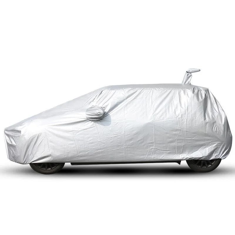 Silver Car Body Cover Sunproof Waterproof Dustproof Auto Car Sunshade for Mini Cooper F54 F55 F56 F60 R55 R56 R60 R61 Protection