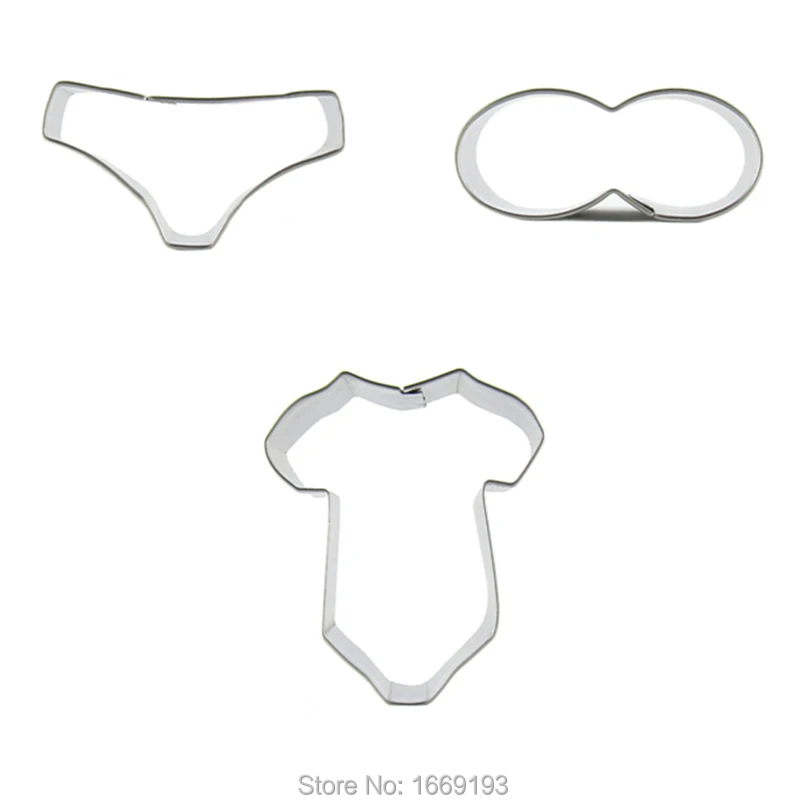 Мини-брюки бюстгальтер форма бикини из нержавеющей стали инструменты для