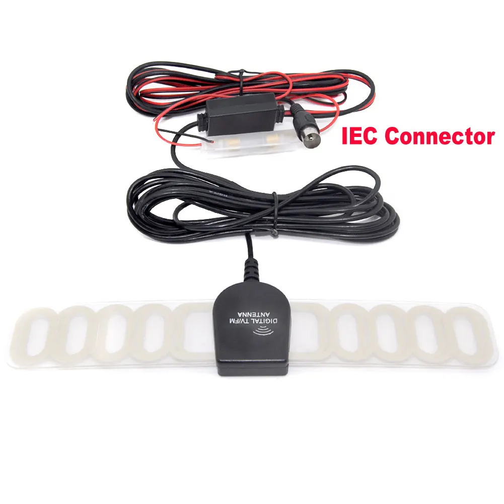 Антенна антенна с усилителем Новинка 2017 для автомобиля разъем IEC|tv aerial|tv antennatv tv |