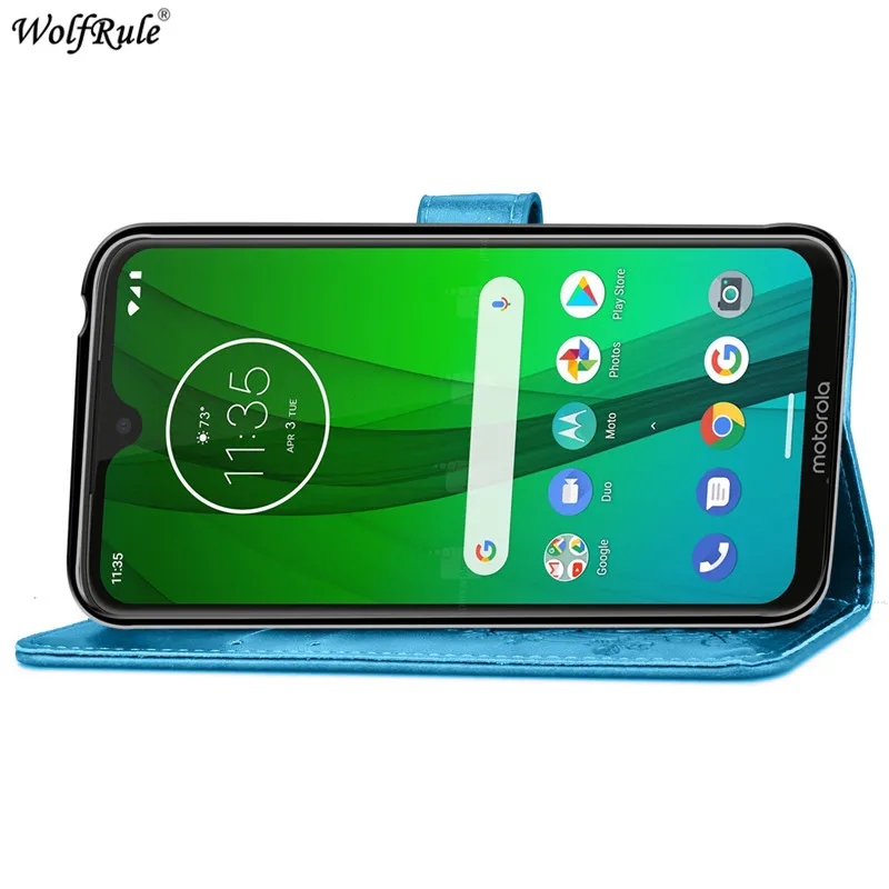 Чехол для Motorola Moto G7 Power флип чехол из искусственной кожи телефона питания версия