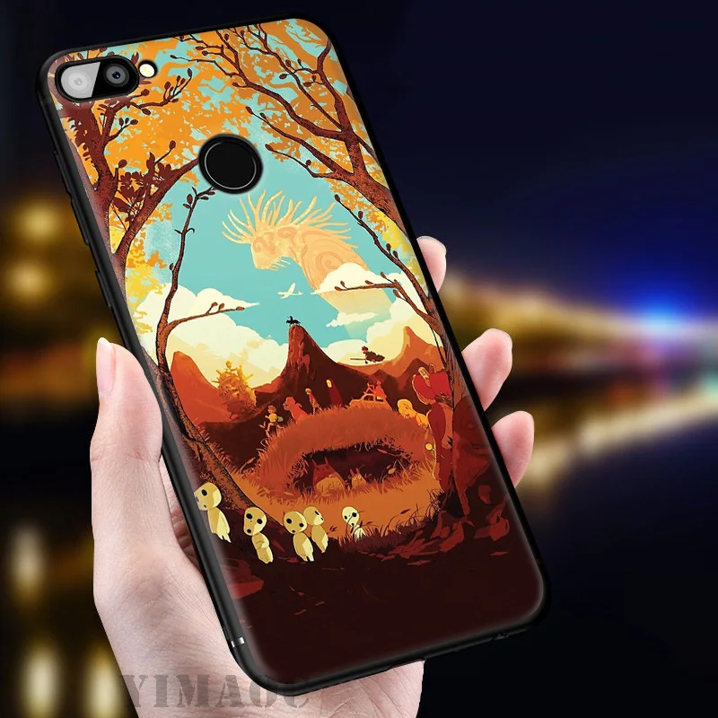 YIMAOC My Neighbor Totoro Soft Case for Huawei Honor View 20 10 8X 8 8C 6A 7A 7X 7C Lite Pro Y9 Y7 Y6 Prime 2018 2017 |