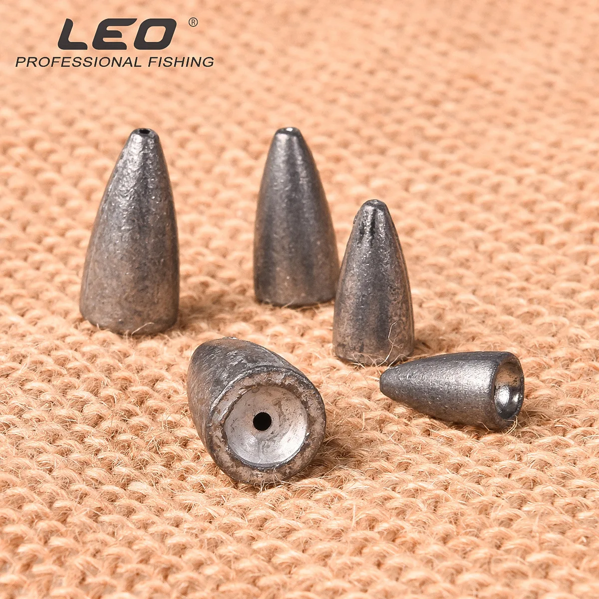 1 Pack LEO Fishing Lures 27912 Bullet Lead Sea Sinker Plumb Bob Throwing Tackle Drop Pesca | Спорт и развлечения