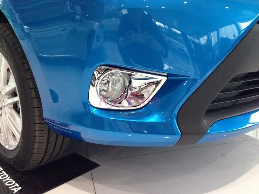 2014-2015 хромированный автомобильный Стайлинг передняя противотуманная фара