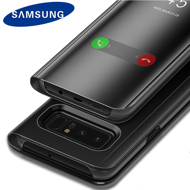 Samsung оригинальный S8 плюс Clear View напольное зеркало крышка смарт Экран Защитите