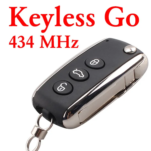 Умный БЕСКЛЮЧЕВОЙ ключ Bentley PCF7942 434 МГц 3 кнопки|Ключ от авто| |