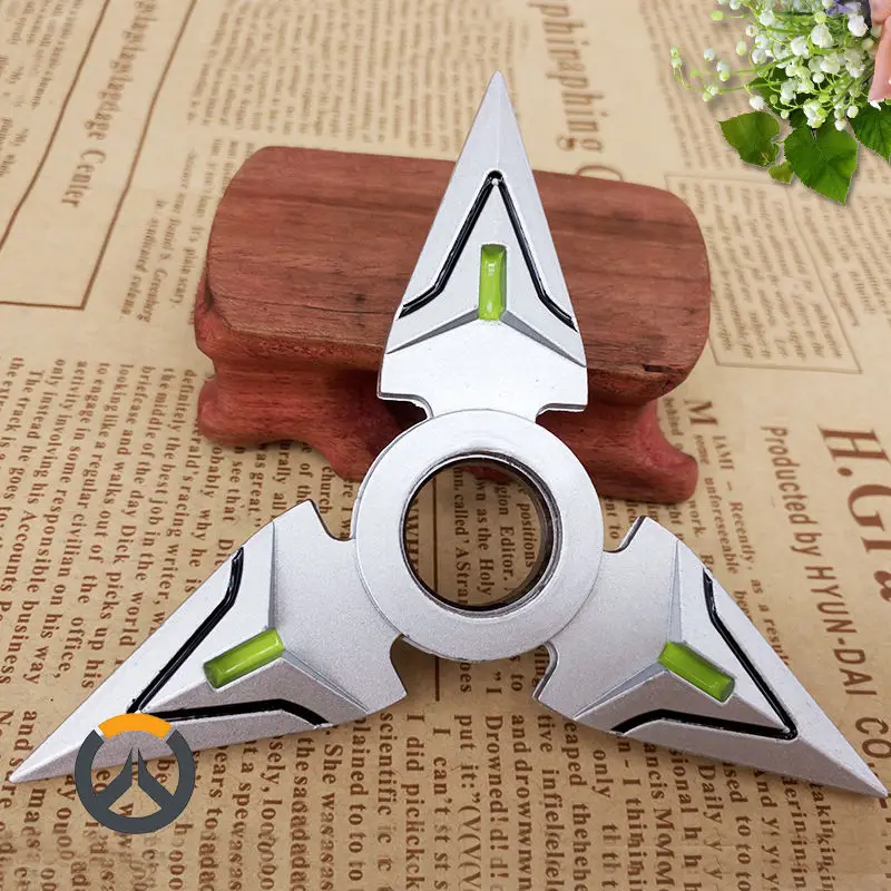 Горячие игрушки 2 шт. игра OW Дартс Genji модель металлического оружия вращающийся