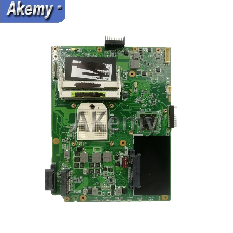 Akemy K52N материнская плата для ноутбука For Asus K52 X52N A52N тест оригинальная | Компьютеры