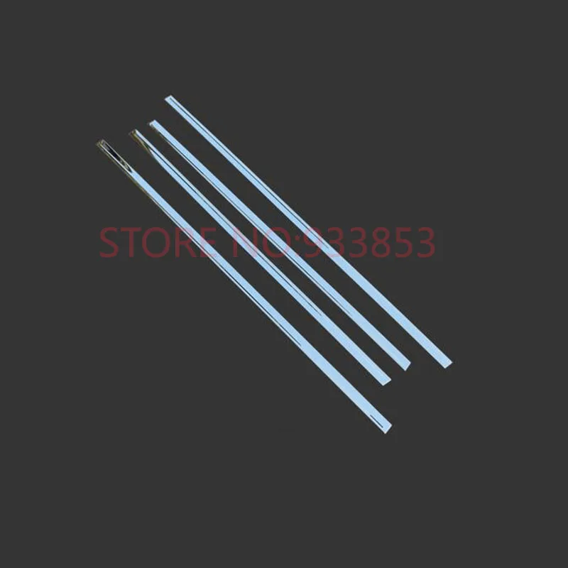 4 шт./компл. хромированная боковая формовочная обшивка из нержавеющей стали для VW