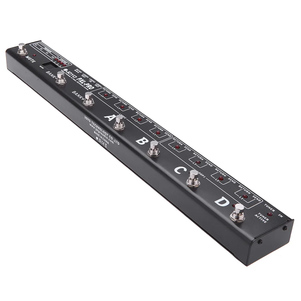Joyo PXL-PRO программируемый педаль переключение контроллера группировка Системы 32